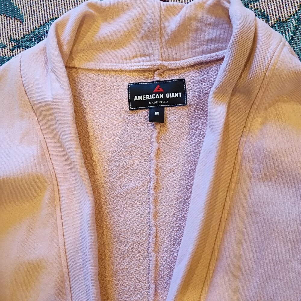 American Giant French terry cardigan